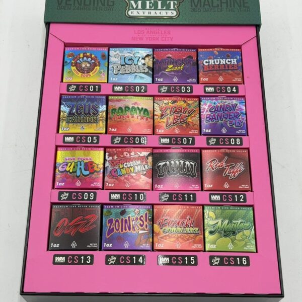 whole melt extracts vending machine