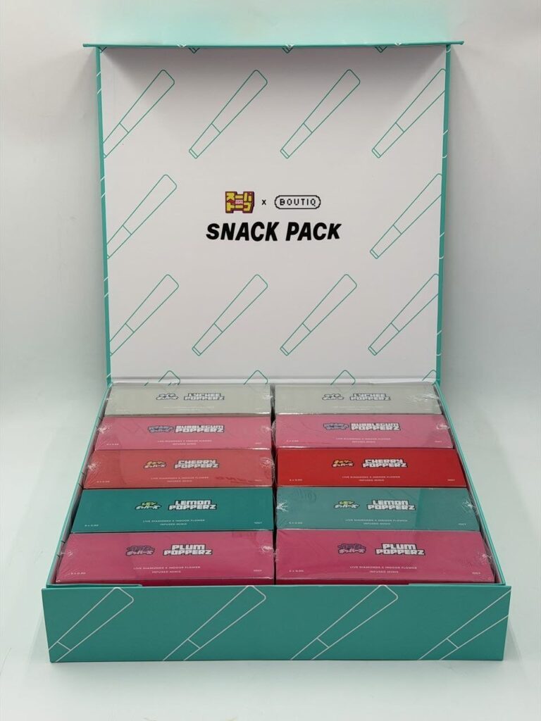 super dope x boutiq snack pack pre-rolls