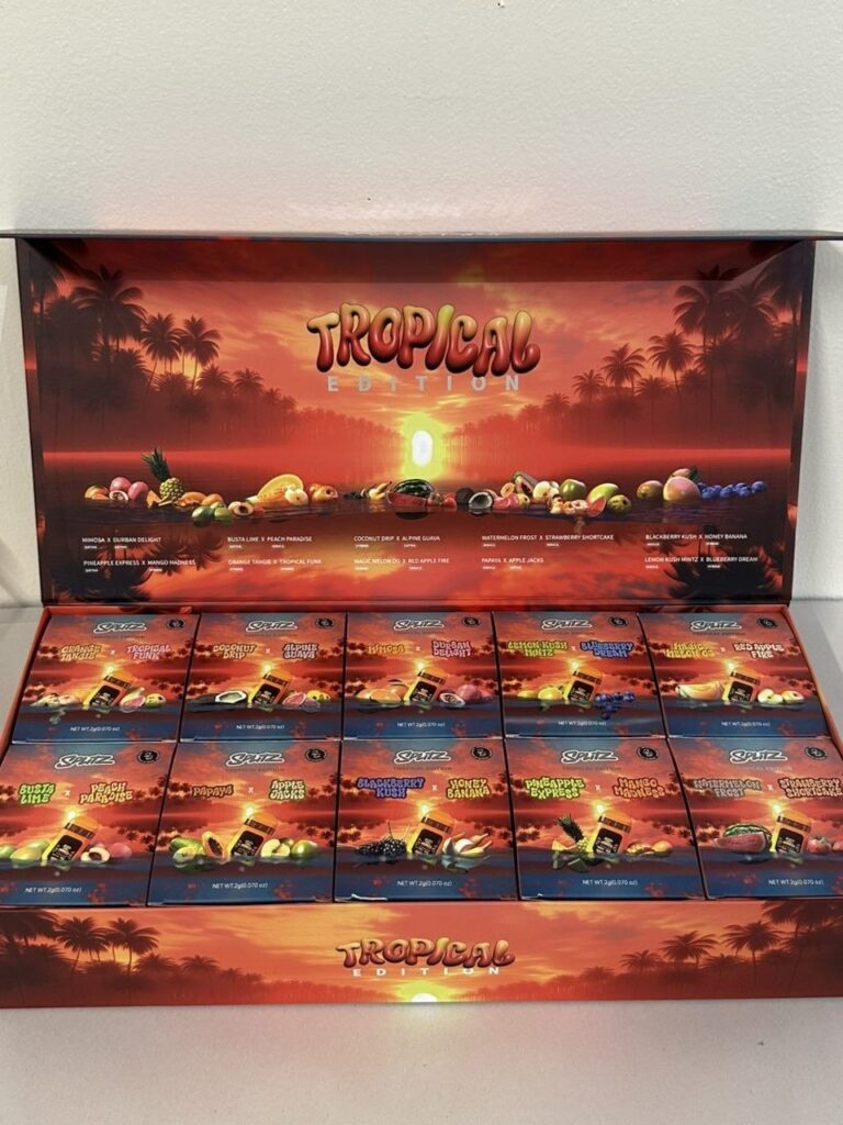 splitz tropical edition 2g disposable