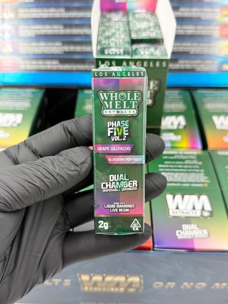 wholemelt extracts phase 5 vol 2 2g disposable