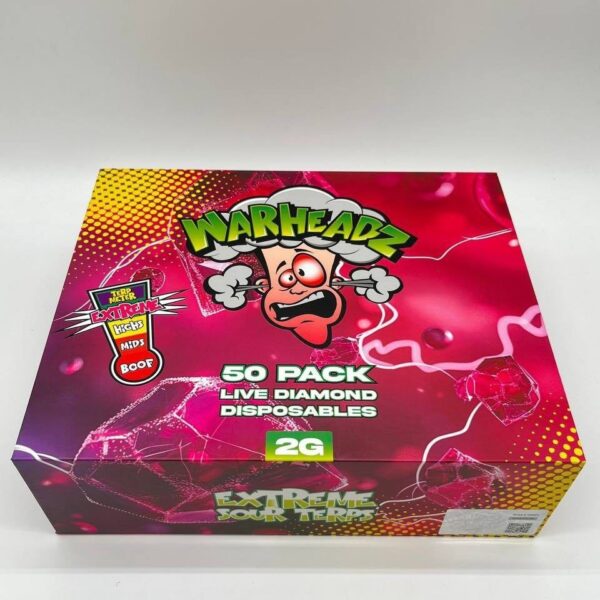 warheadz 2g disposable extreme sour terps