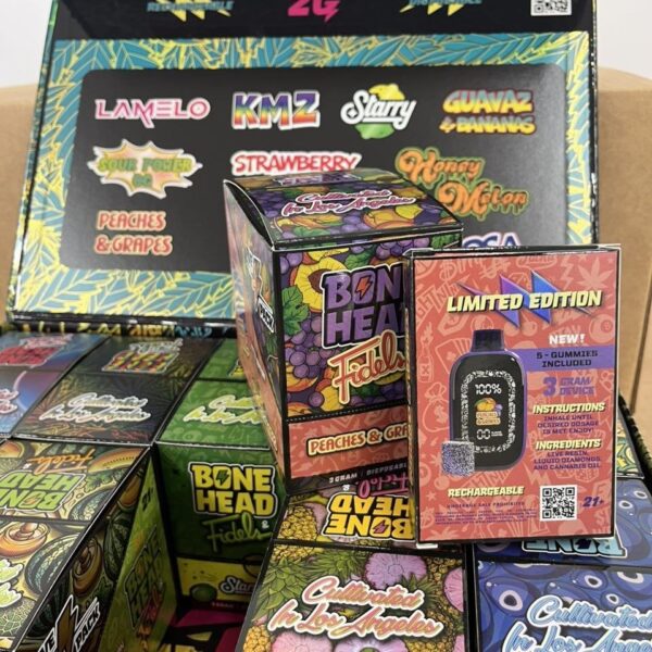 bone head & fidels limited edition 2g disposable
