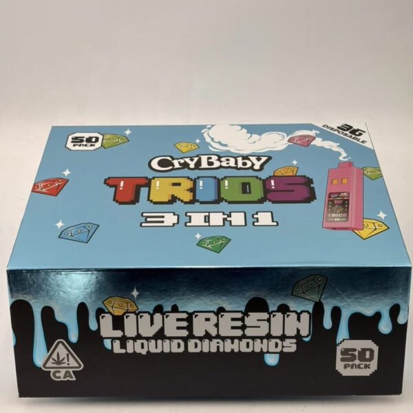 crybaby trios 3g disposable 3-in-1