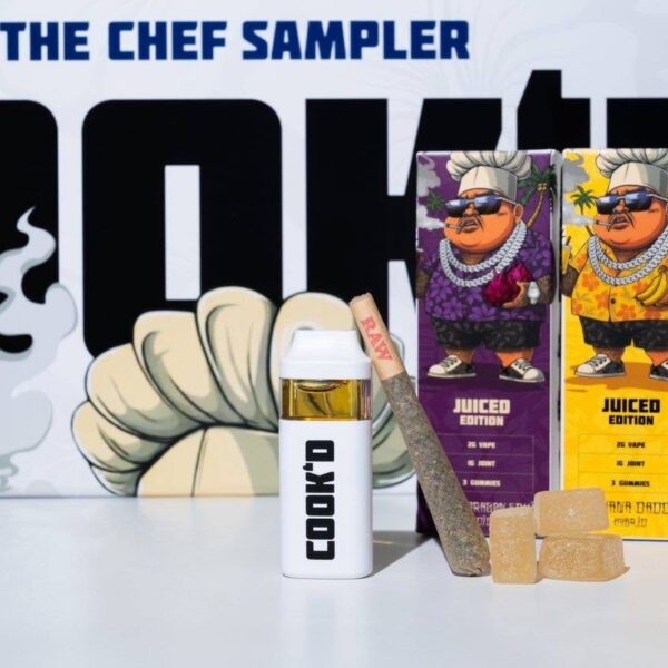 cook'd the chef sampler 2g disposable
