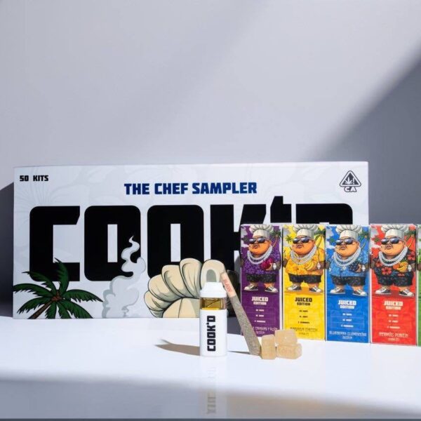 cook'd the chef sampler 2g disposable