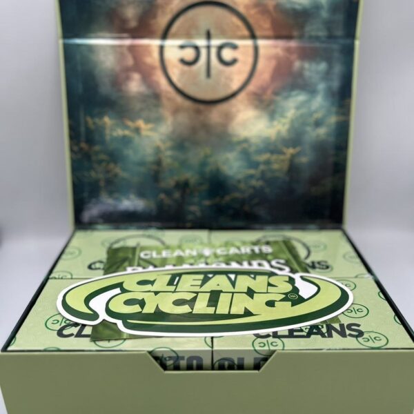 clean carts spring green 2g disposable cleans cycling