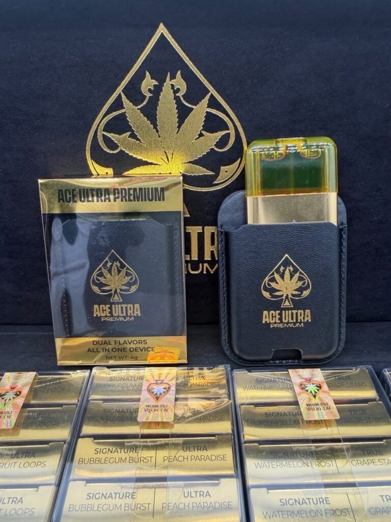 ace ultra premium dual flavors 4g disposable