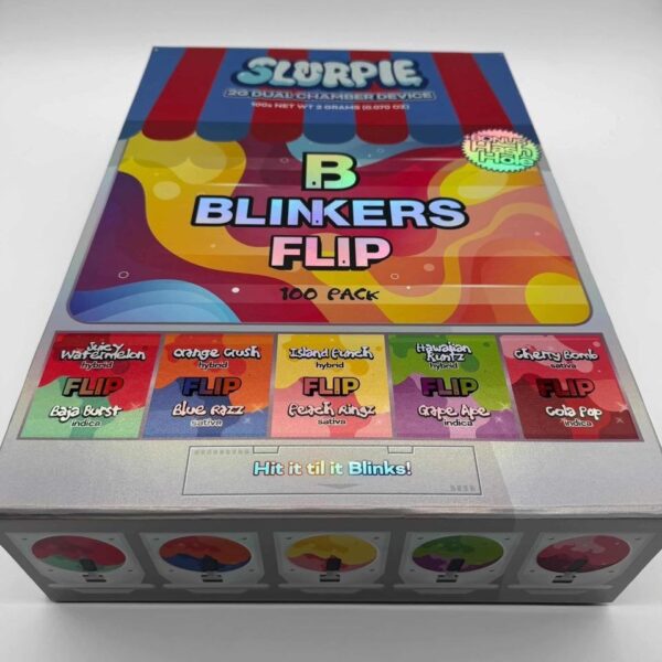 blinkers flip slurpie 2g dual chamber disposable