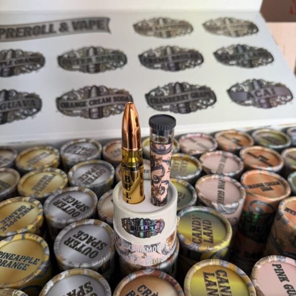 bullet 2g disposable + 1g infused preroll