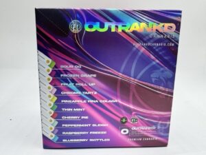 outrankd cannabis 2g disposable