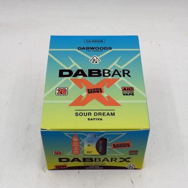 dabwoods dabbar x exotic series 2g vape