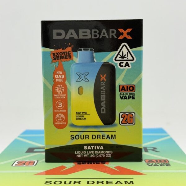 dabwoods dabbar x exotic series 2g vape