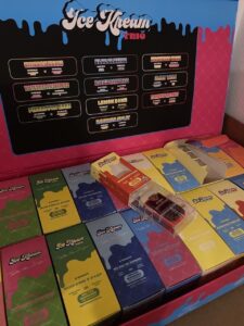 ice kream trio master case thcp disposable 3.5g