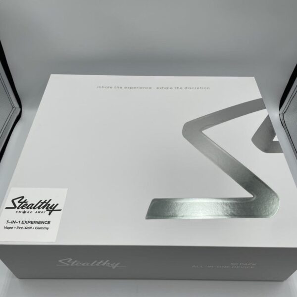 new stealthy 2g disposable 3-in-1 experience vape+pre-roll+gummy