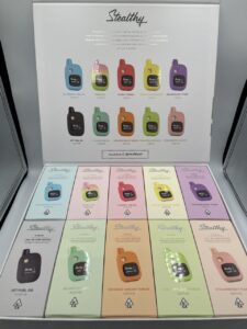 new stealthy 2g disposable 3-in-1 experience vape+pre-roll+gummy