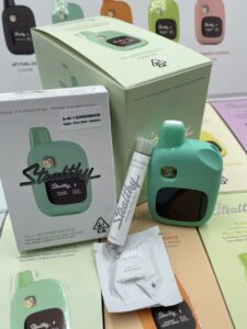 new stealthy 2g disposable 3-in-1 experience vape+pre-roll+gummy