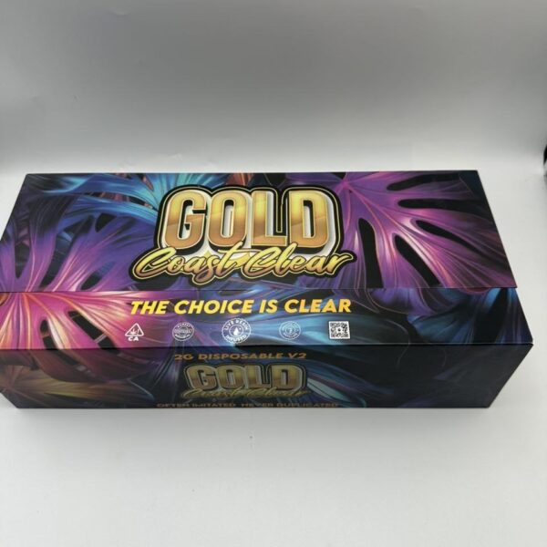 gold coast clear 2g disposable v2
